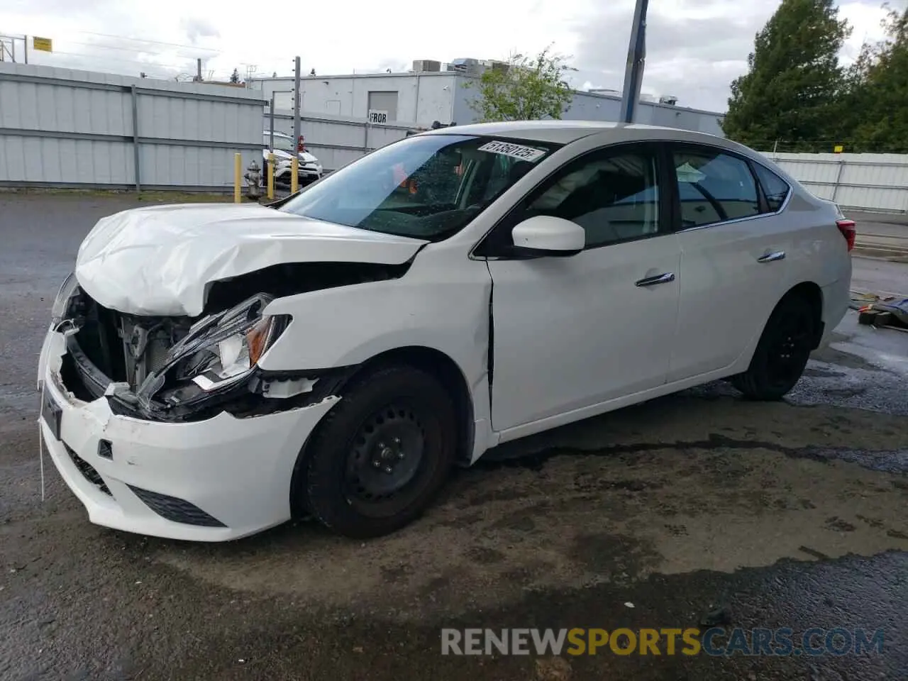 1 fotografías del automóvil dañado 3N1AB7AP9KY251159 NISSAN SENTRA 2019