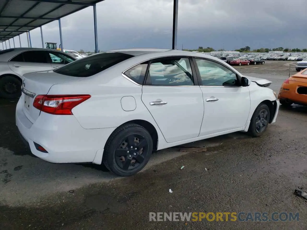3 fotografías del automóvil dañado 3N1AB7AP9KY251159 NISSAN SENTRA 2019