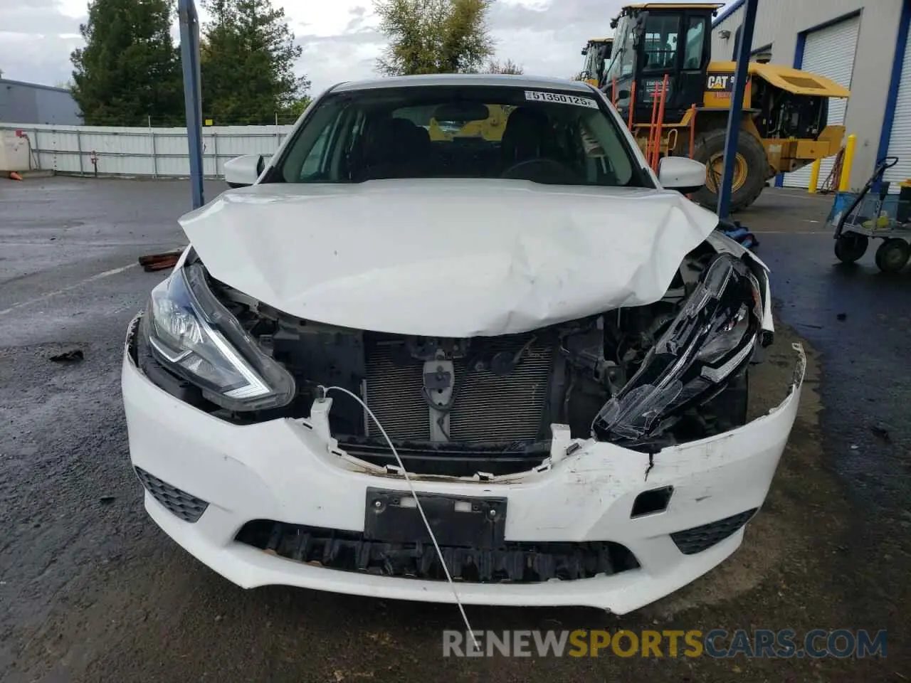 5 fotografías del automóvil dañado 3N1AB7AP9KY251159 NISSAN SENTRA 2019