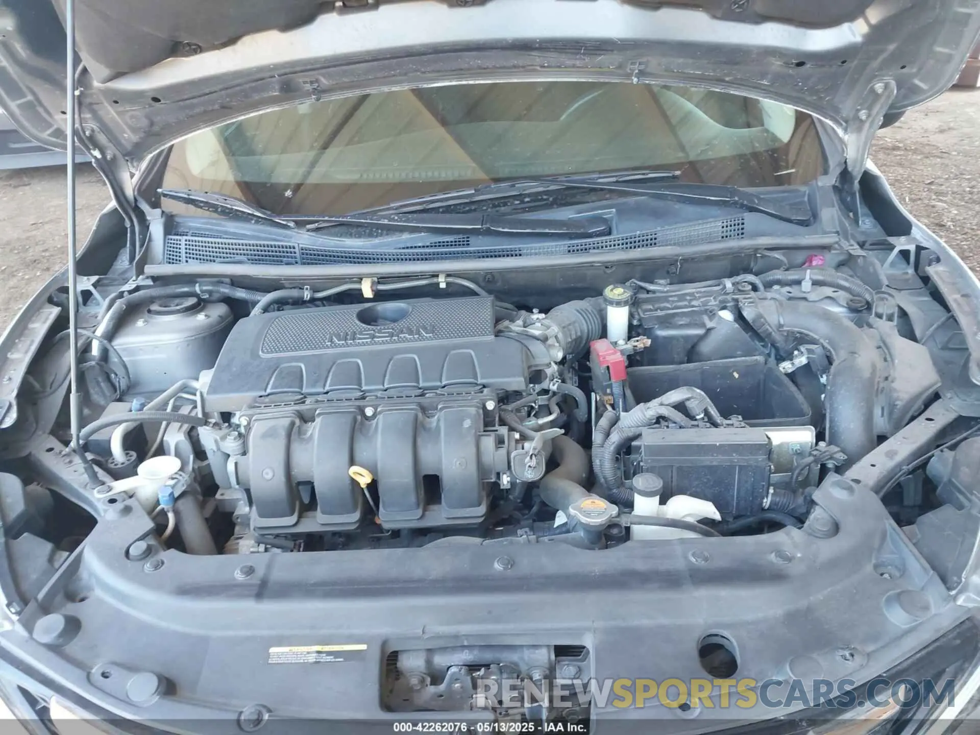 10 fotografías del automóvil dañado 3N1AB7AP9KY251551 NISSAN SENTRA 2019