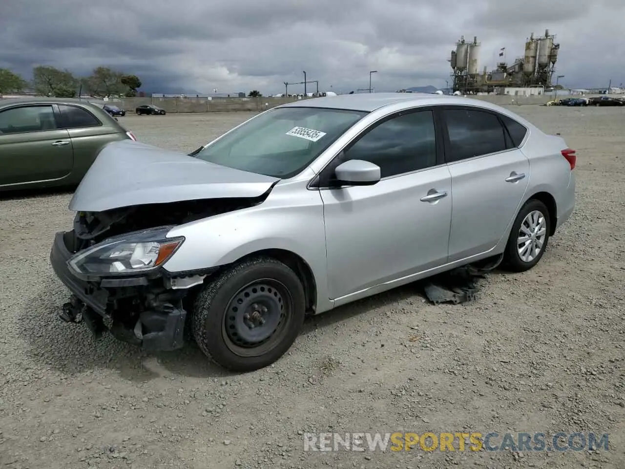1 fotografías del automóvil dañado 3N1AB7AP9KY253753 NISSAN SENTRA 2019