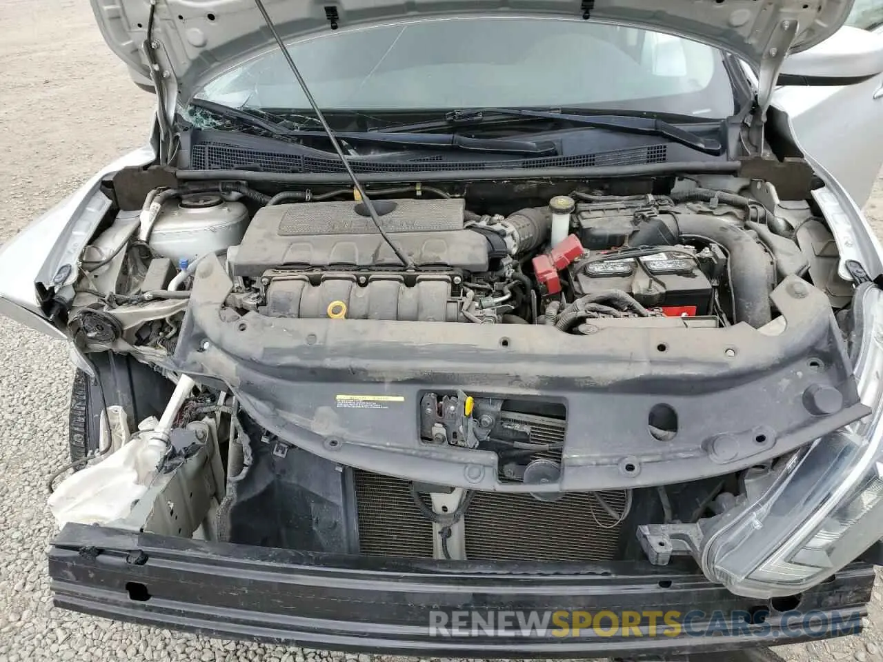 11 fotografías del automóvil dañado 3N1AB7AP9KY253753 NISSAN SENTRA 2019