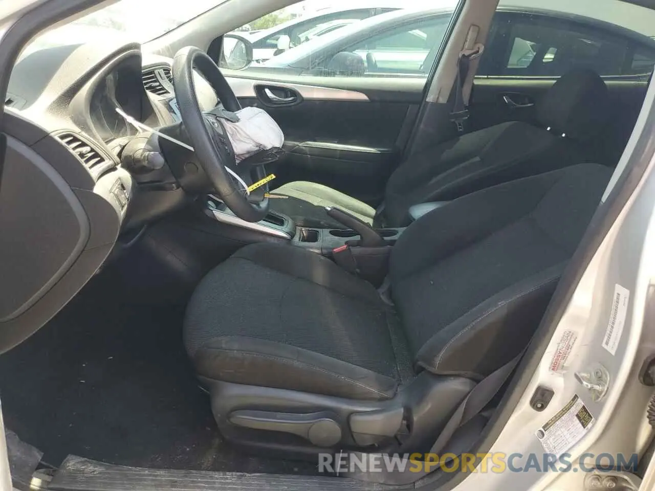 7 fotografías del automóvil dañado 3N1AB7AP9KY253753 NISSAN SENTRA 2019