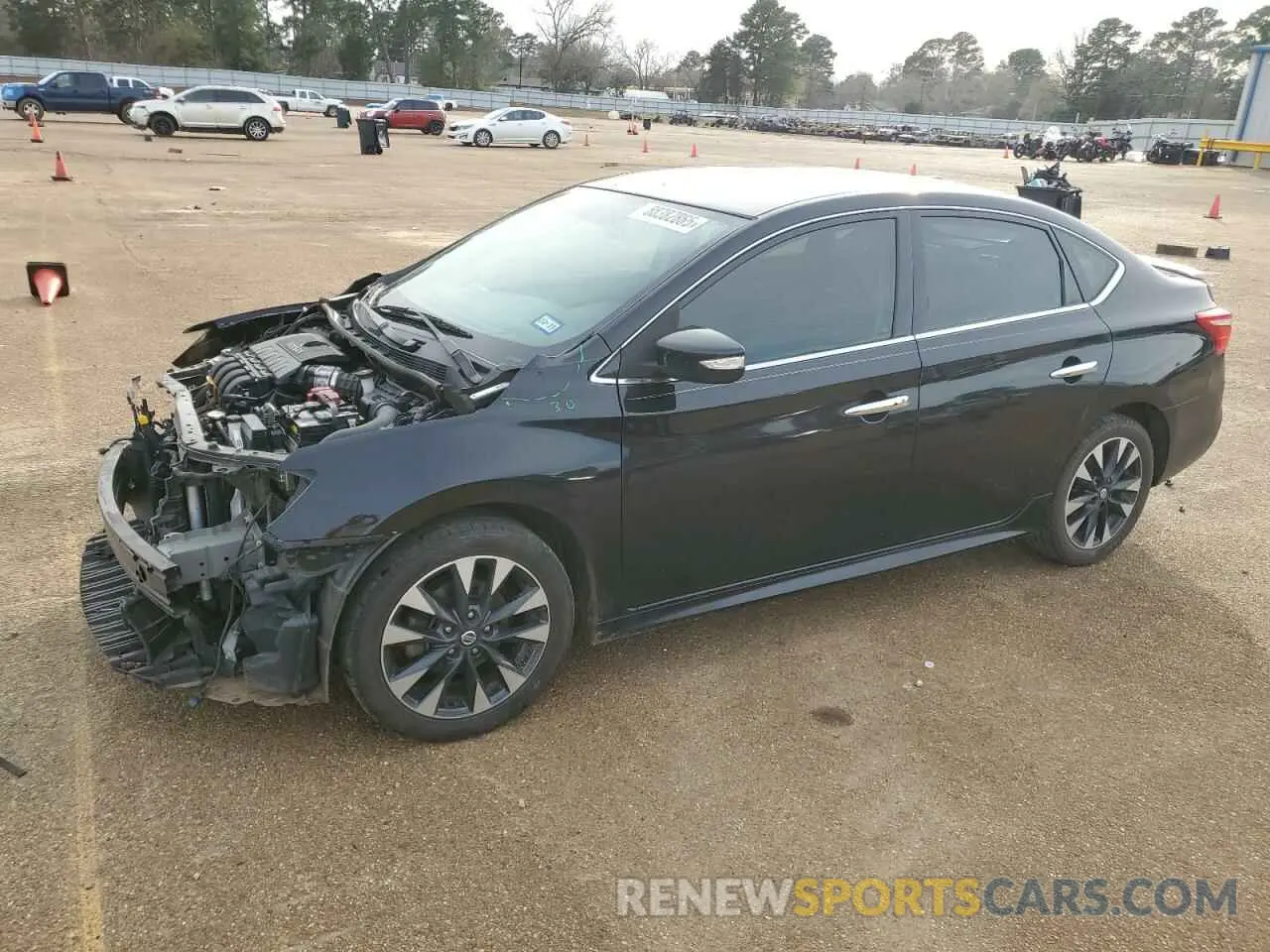 1 fotografías del automóvil dañado 3N1AB7AP9KY262632 NISSAN SENTRA 2019