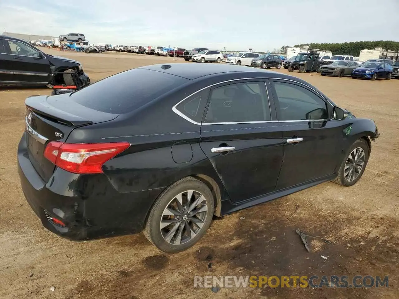 3 fotografías del automóvil dañado 3N1AB7AP9KY262632 NISSAN SENTRA 2019