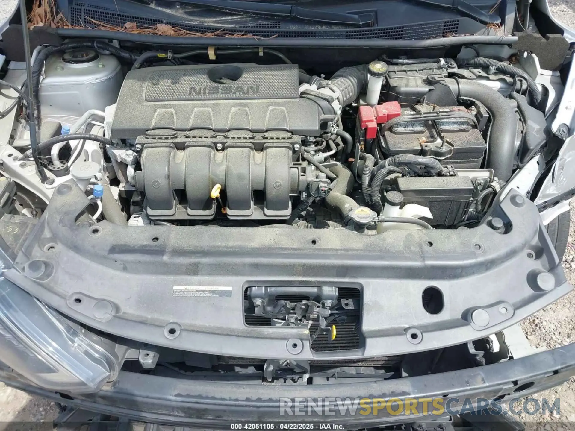 10 fotografías del automóvil dañado 3N1AB7AP9KY267085 NISSAN SENTRA 2019