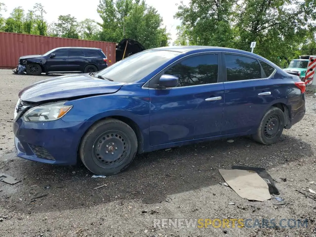 1 fotografías del automóvil dañado 3N1AB7AP9KY273145 NISSAN SENTRA 2019