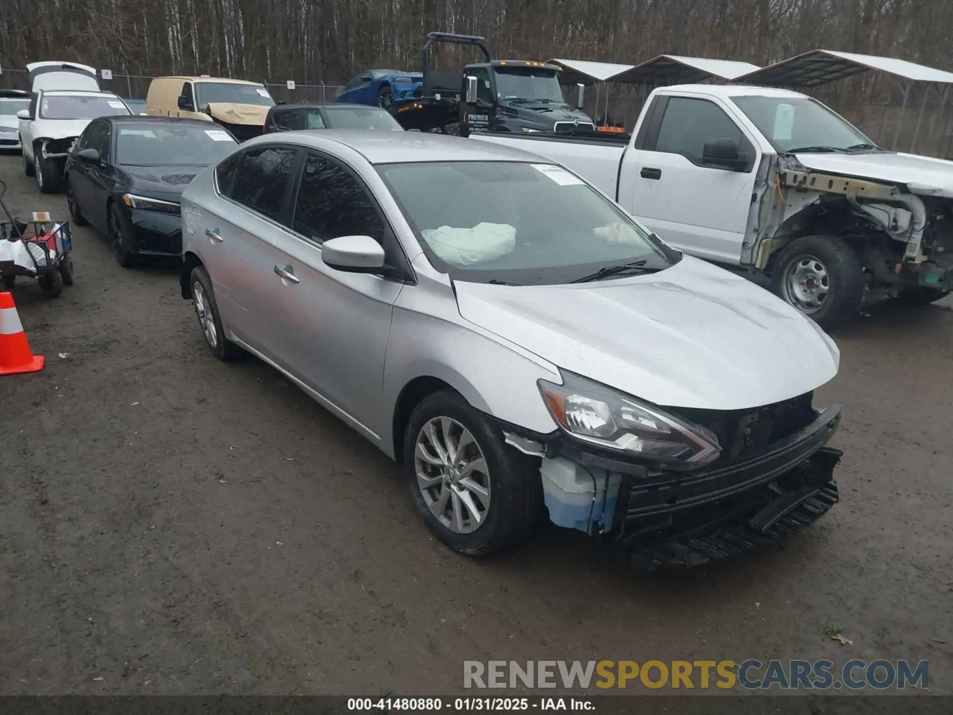 1 fotografías del automóvil dañado 3N1AB7AP9KY278460 NISSAN SENTRA 2019