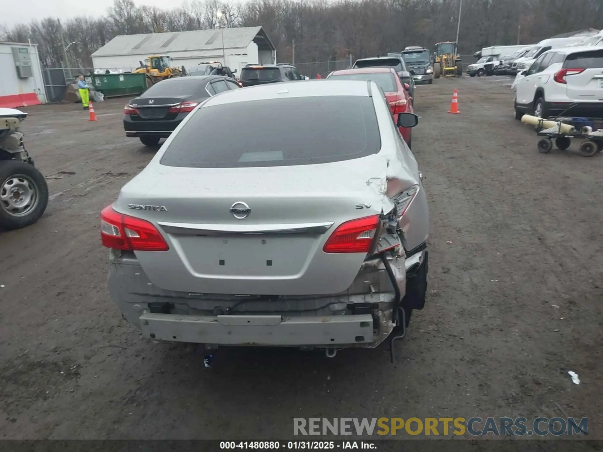 16 fotografías del automóvil dañado 3N1AB7AP9KY278460 NISSAN SENTRA 2019