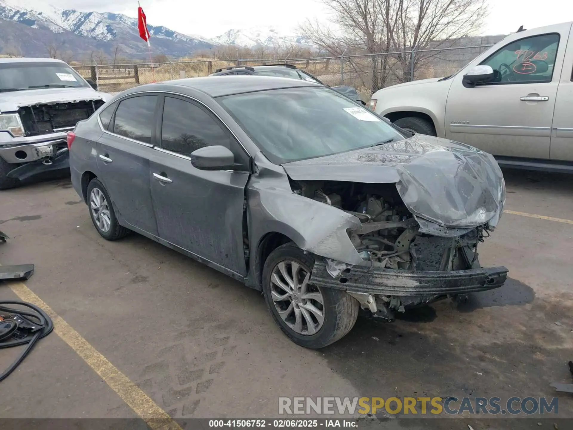 1 fotografías del automóvil dañado 3N1AB7AP9KY285490 NISSAN SENTRA 2019