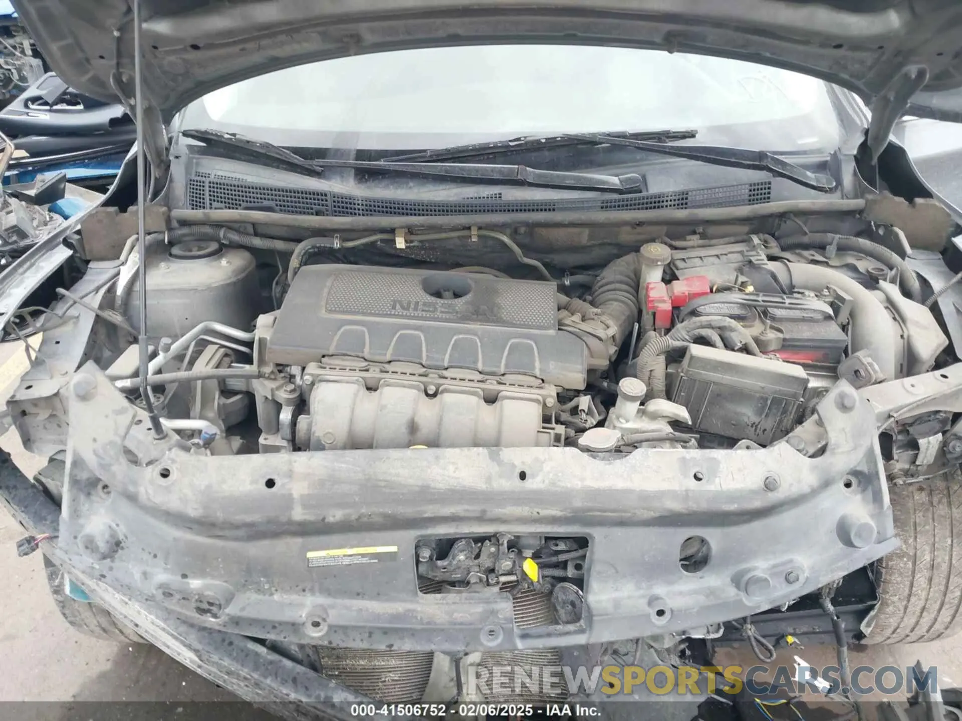 10 fotografías del automóvil dañado 3N1AB7AP9KY285490 NISSAN SENTRA 2019