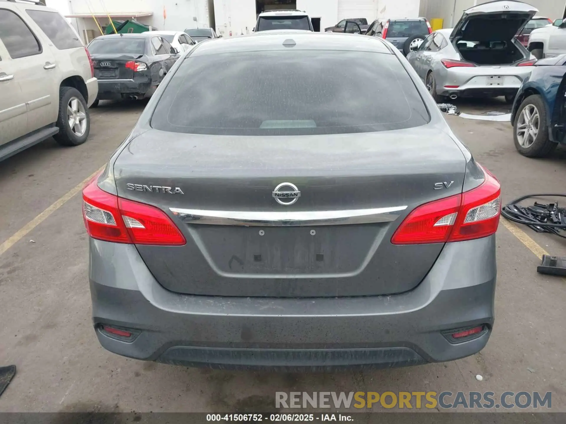 16 fotografías del automóvil dañado 3N1AB7AP9KY285490 NISSAN SENTRA 2019