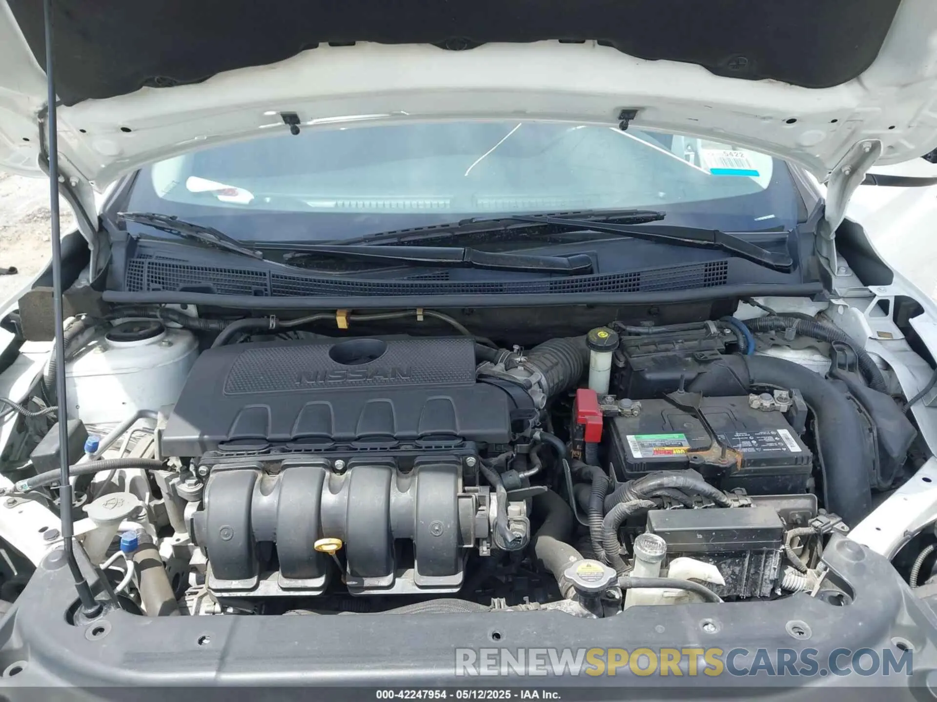 10 fotografías del automóvil dañado 3N1AB7AP9KY289202 NISSAN SENTRA 2019