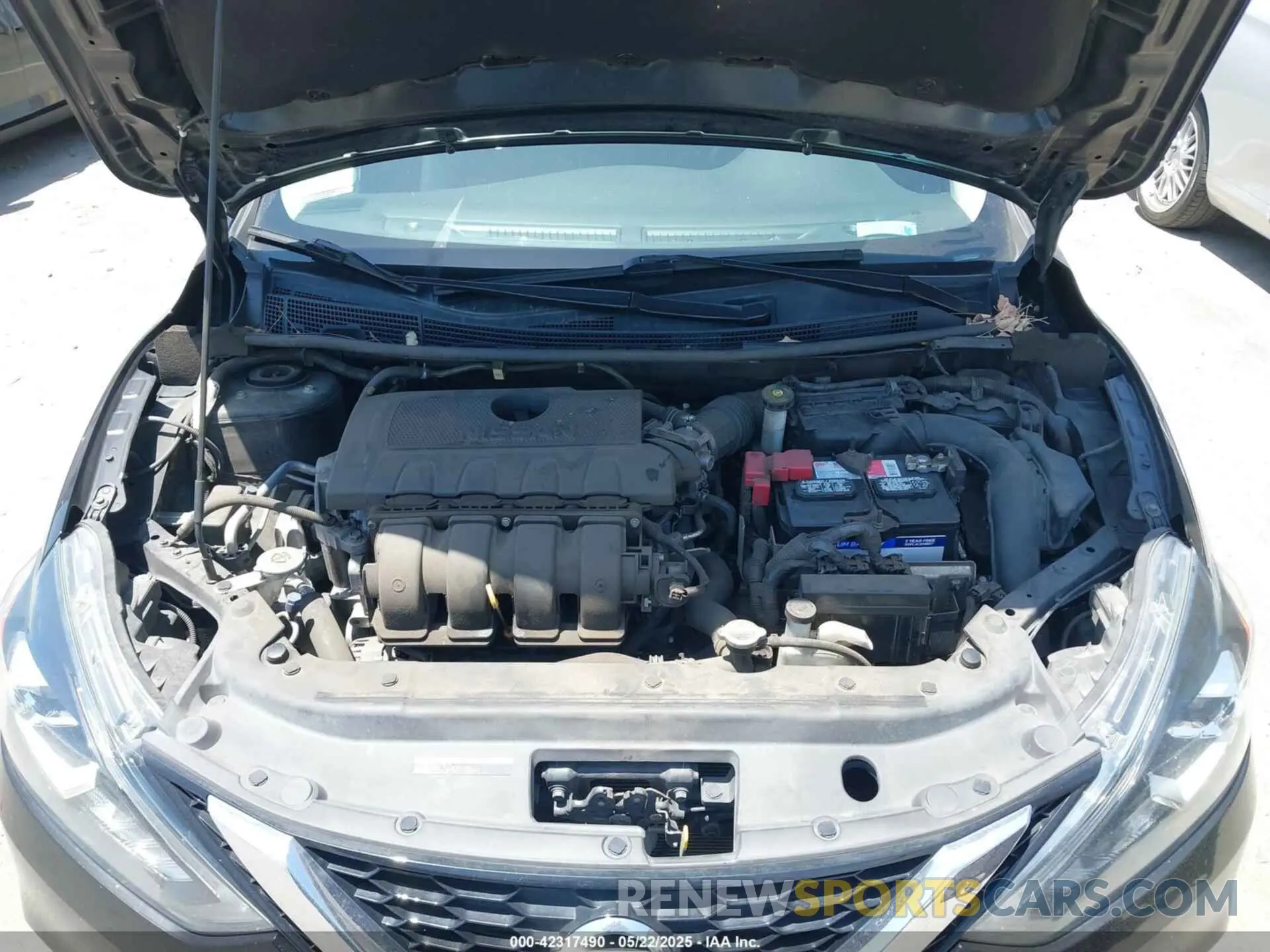 10 fotografías del automóvil dañado 3N1AB7AP9KY290074 NISSAN SENTRA 2019