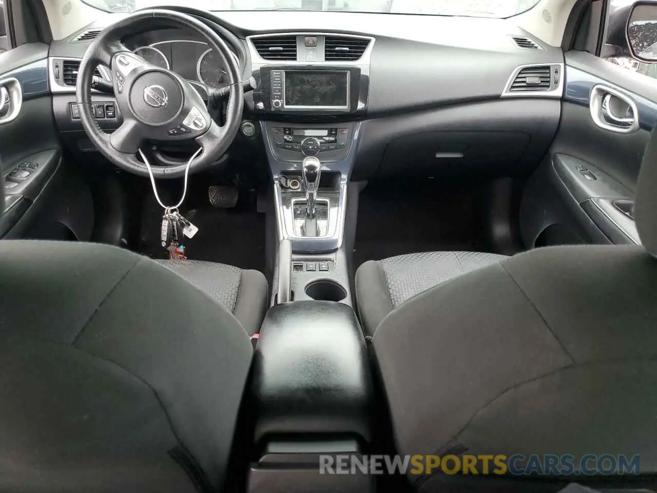 8 fotografías del automóvil dañado 3N1AB7AP9KY292584 NISSAN SENTRA 2019