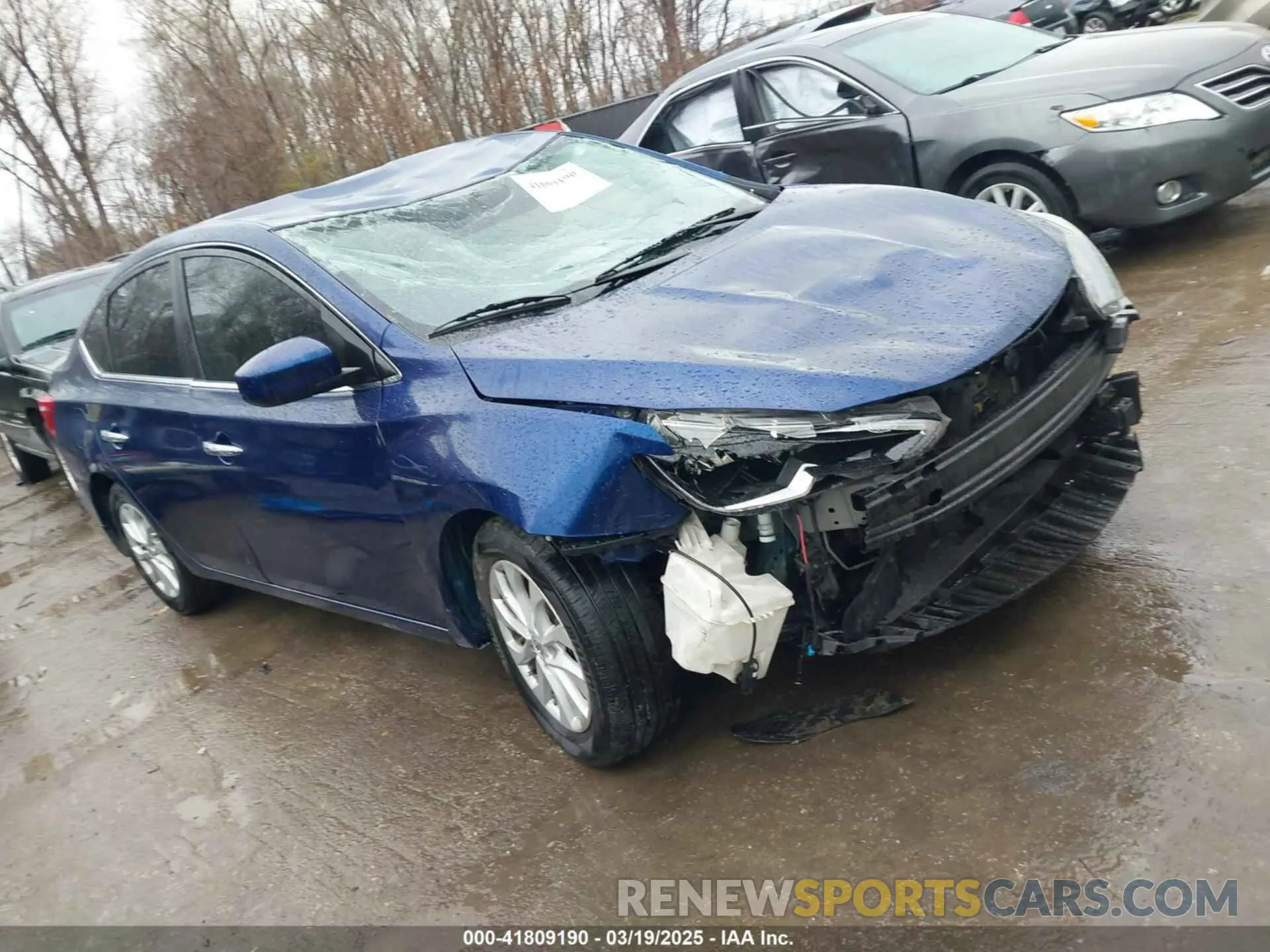 1 fotografías del automóvil dañado 3N1AB7AP9KY296702 NISSAN SENTRA 2019