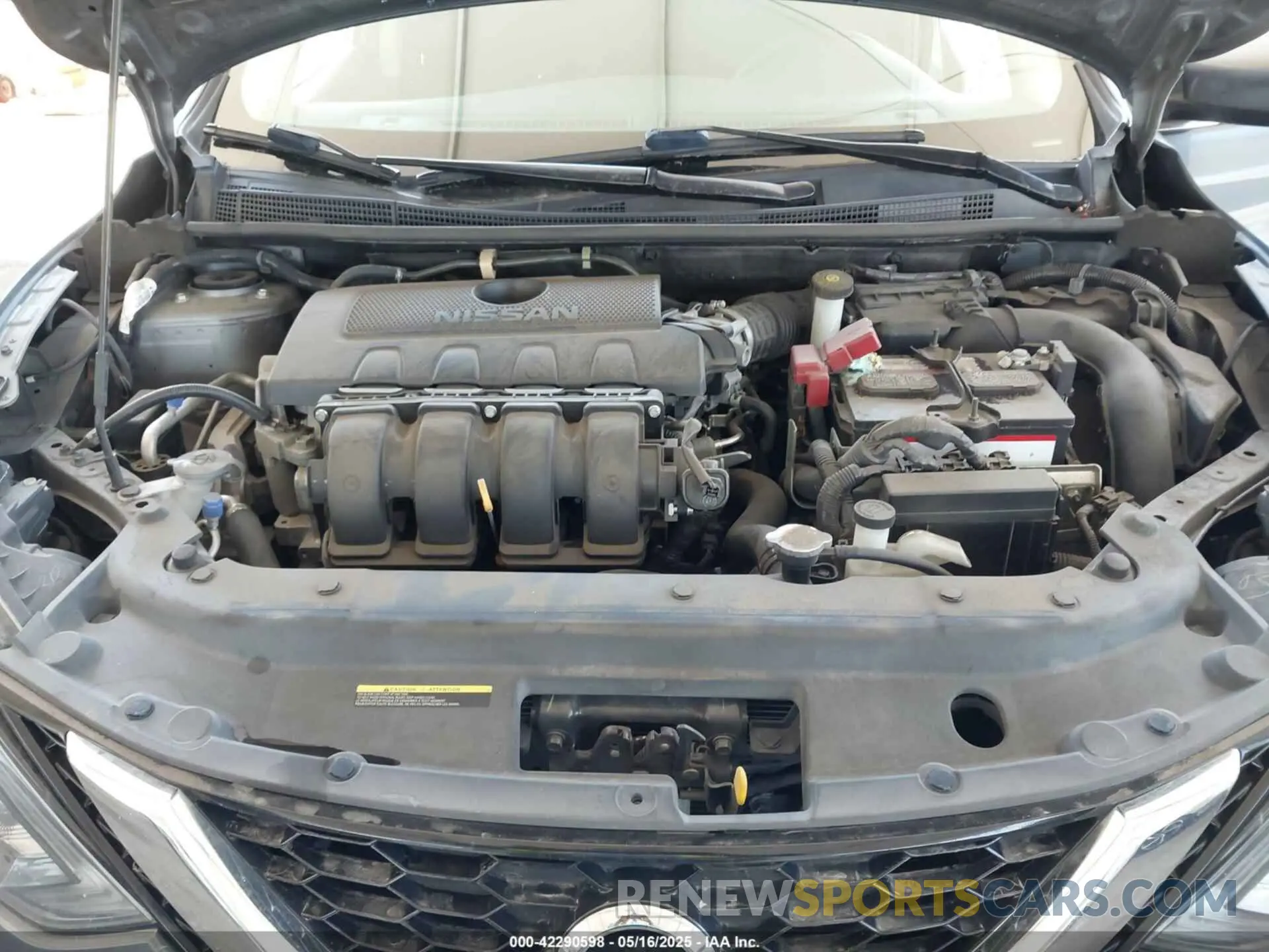 10 fotografías del automóvil dañado 3N1AB7AP9KY304295 NISSAN SENTRA 2019
