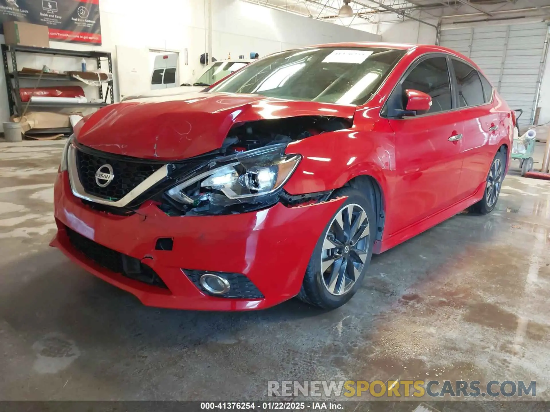 2 fotografías del automóvil dañado 3N1AB7AP9KY313935 NISSAN SENTRA 2019