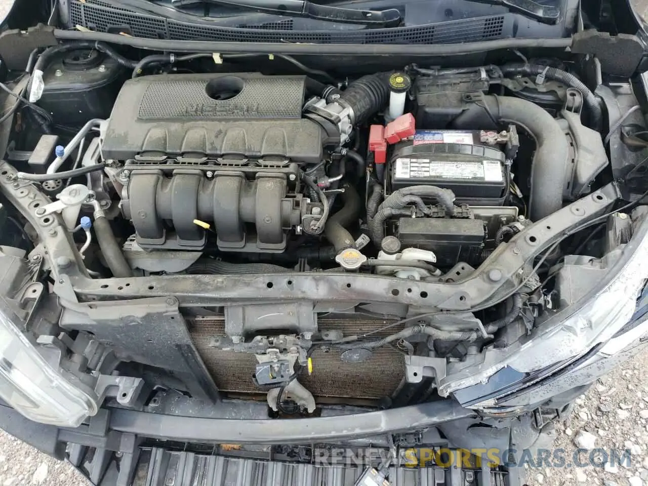 13 fotografías del automóvil dañado 3N1AB7AP9KY322442 NISSAN SENTRA 2019
