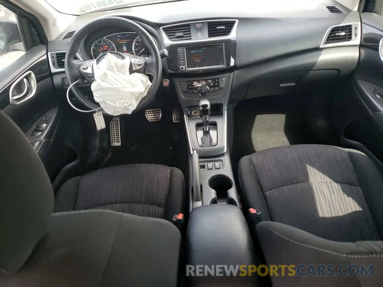 8 fotografías del automóvil dañado 3N1AB7AP9KY322442 NISSAN SENTRA 2019