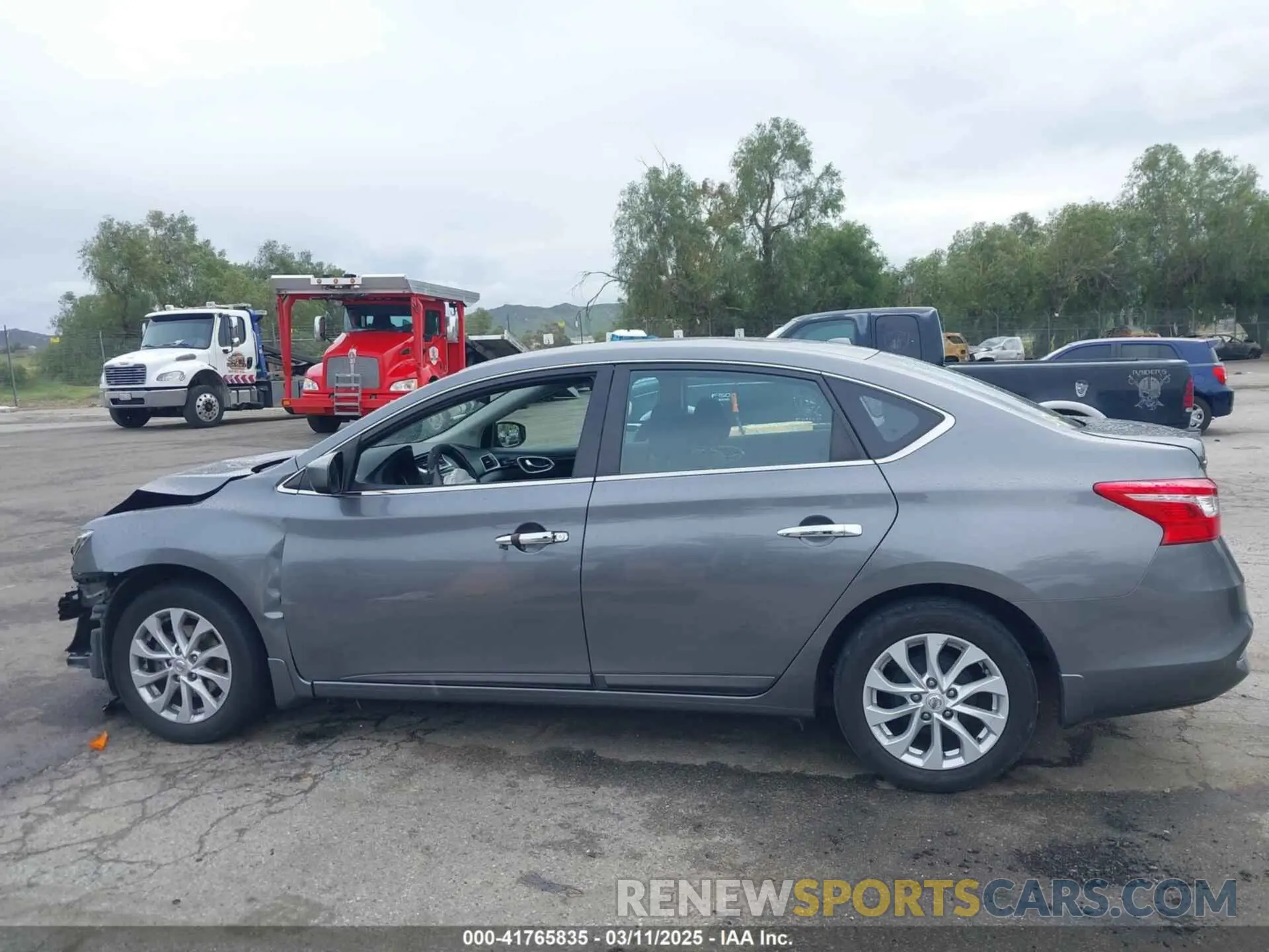 13 fotografías del automóvil dañado 3N1AB7AP9KY336504 NISSAN SENTRA 2019
