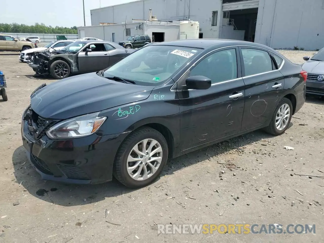 1 fotografías del automóvil dañado 3N1AB7AP9KY341475 NISSAN SENTRA 2019