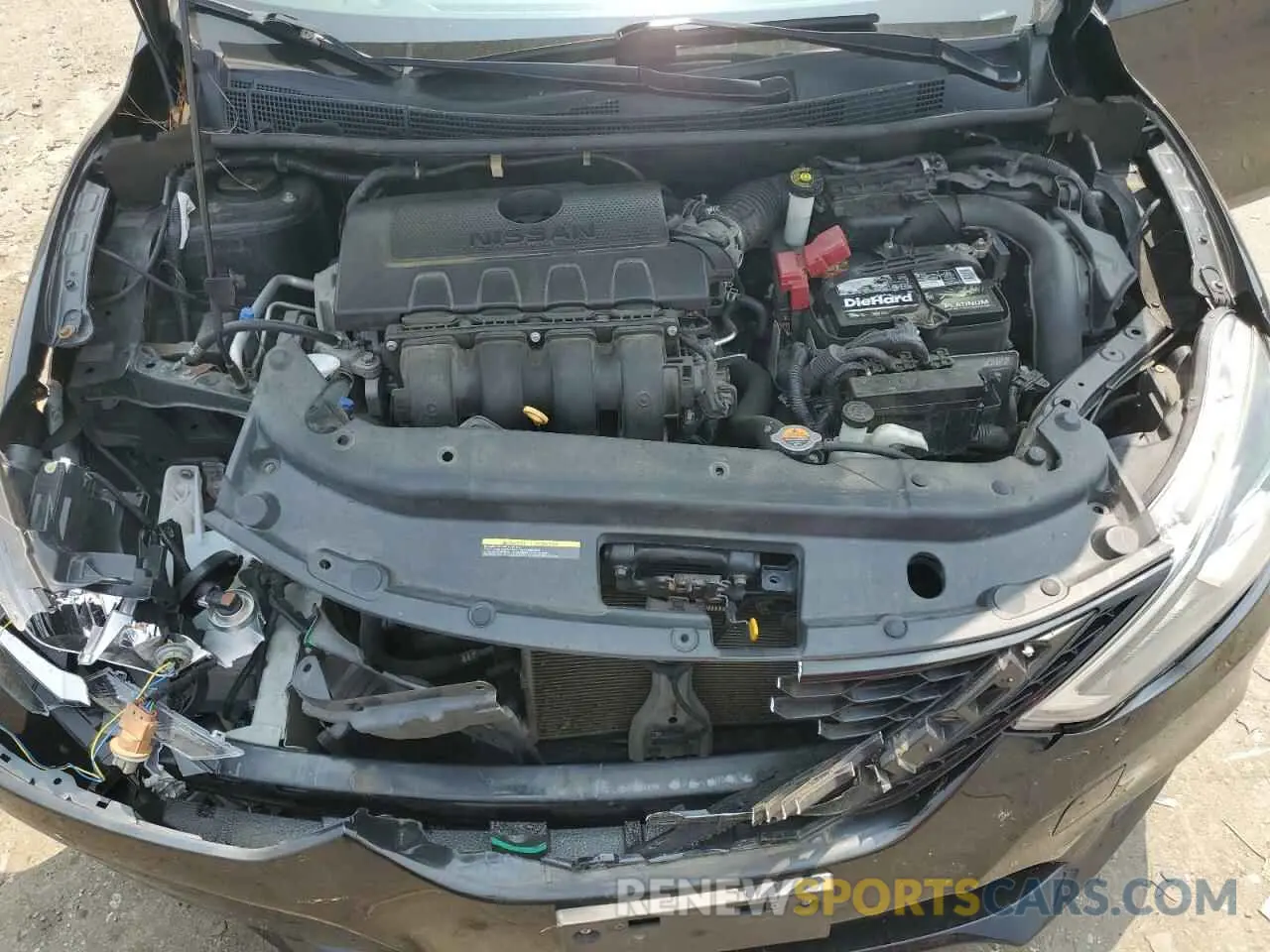 11 fotografías del automóvil dañado 3N1AB7AP9KY341475 NISSAN SENTRA 2019