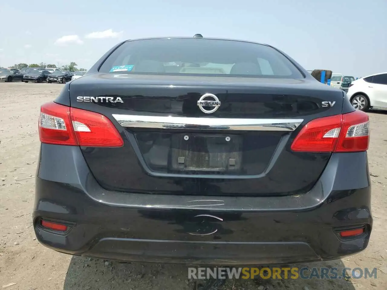 6 fotografías del automóvil dañado 3N1AB7AP9KY341475 NISSAN SENTRA 2019