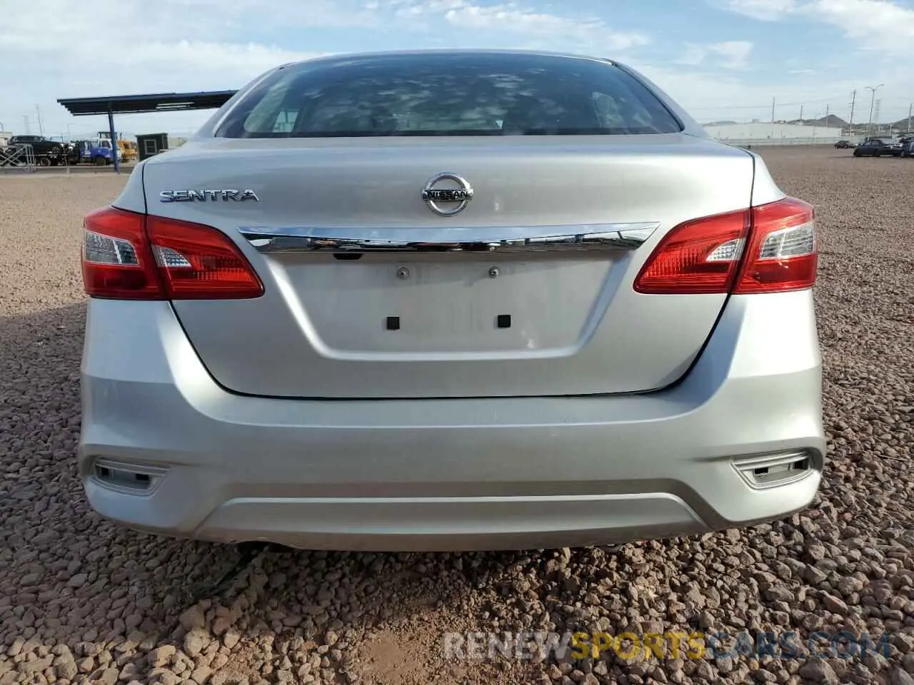 6 fotografías del automóvil dañado 3N1AB7AP9KY345283 NISSAN SENTRA 2019