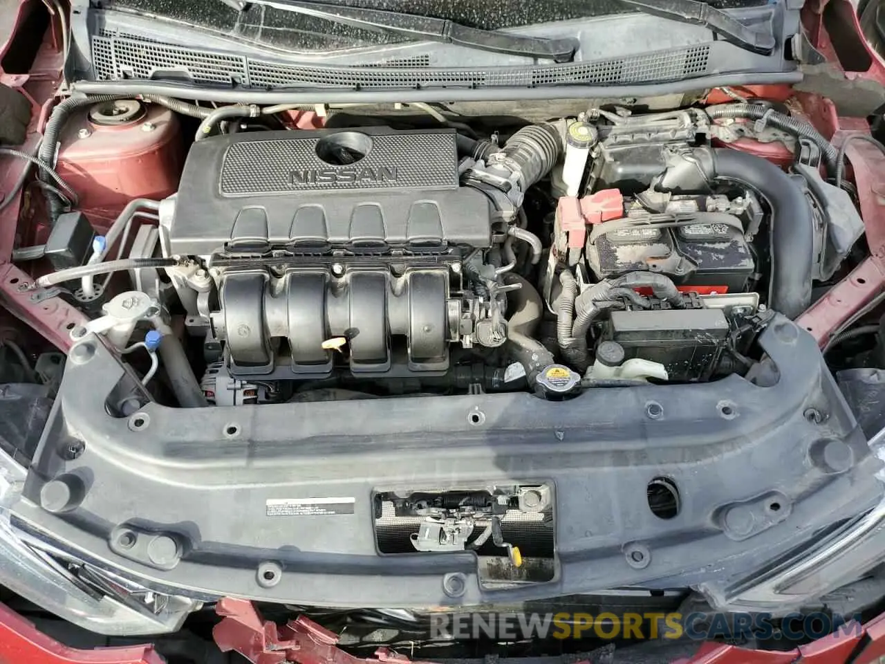 13 fotografías del automóvil dañado 3N1AB7AP9KY349883 NISSAN SENTRA 2019