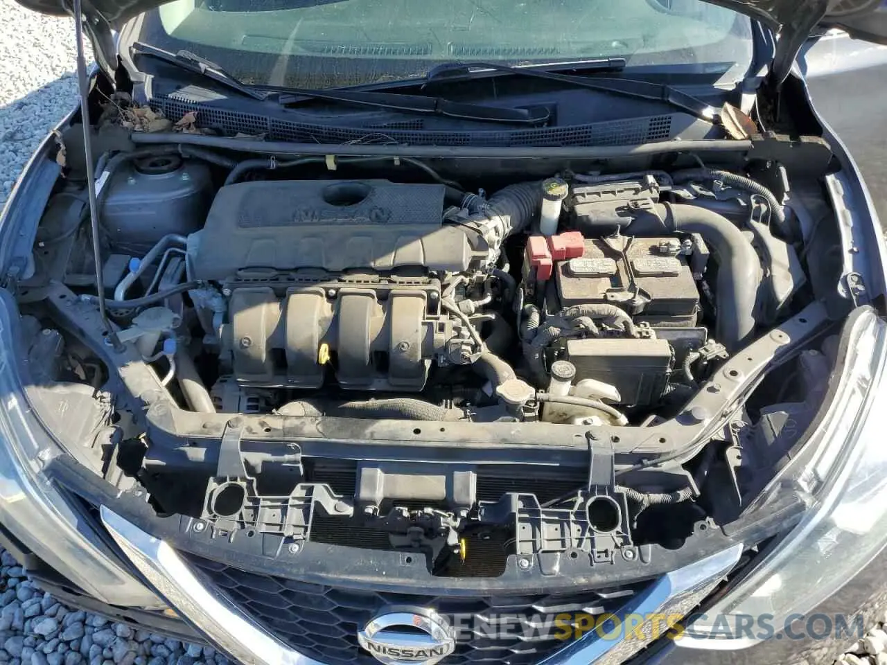 11 fotografías del automóvil dañado 3N1AB7AP9KY351570 NISSAN SENTRA 2019