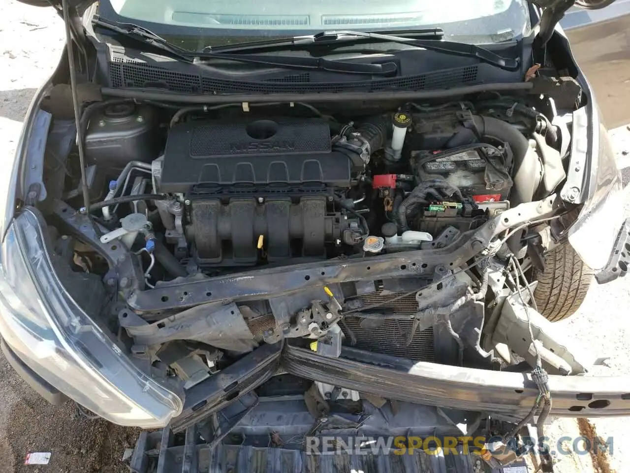 11 fotografías del automóvil dañado 3N1AB7AP9KY352234 NISSAN SENTRA 2019