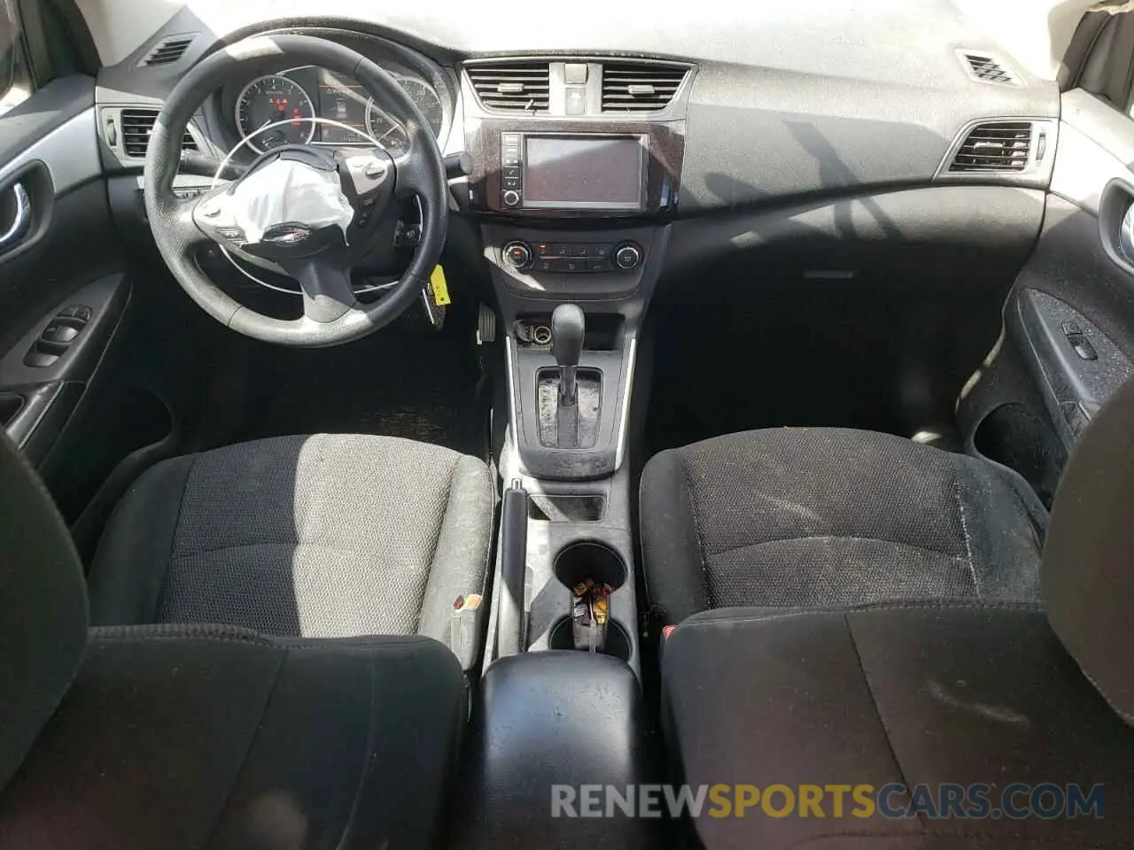 8 fotografías del automóvil dañado 3N1AB7AP9KY352234 NISSAN SENTRA 2019