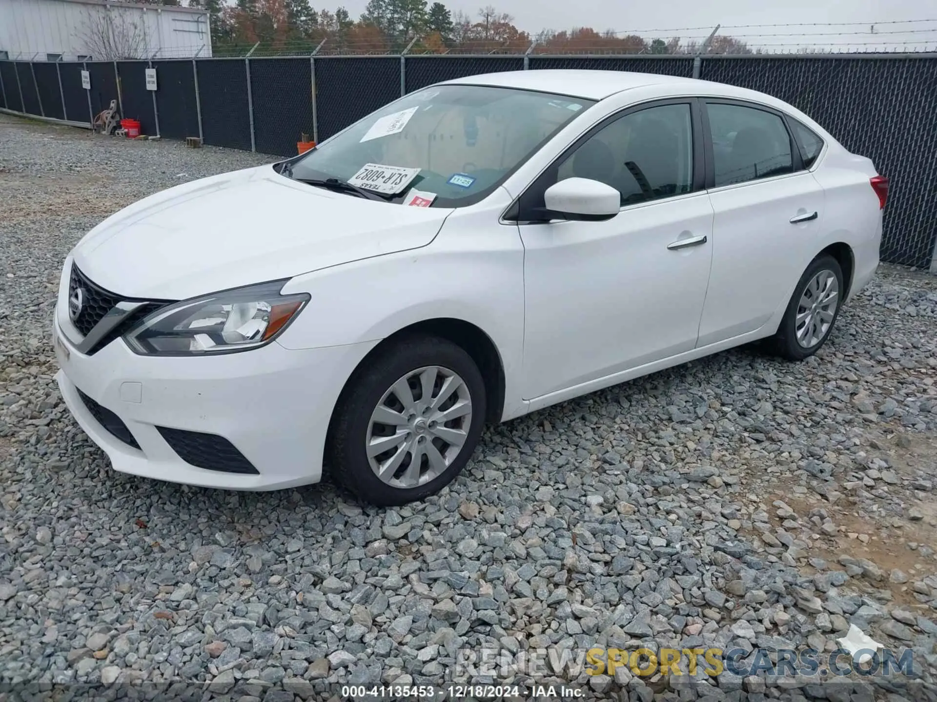 2 fotografías del automóvil dañado 3N1AB7AP9KY354128 NISSAN SENTRA 2019