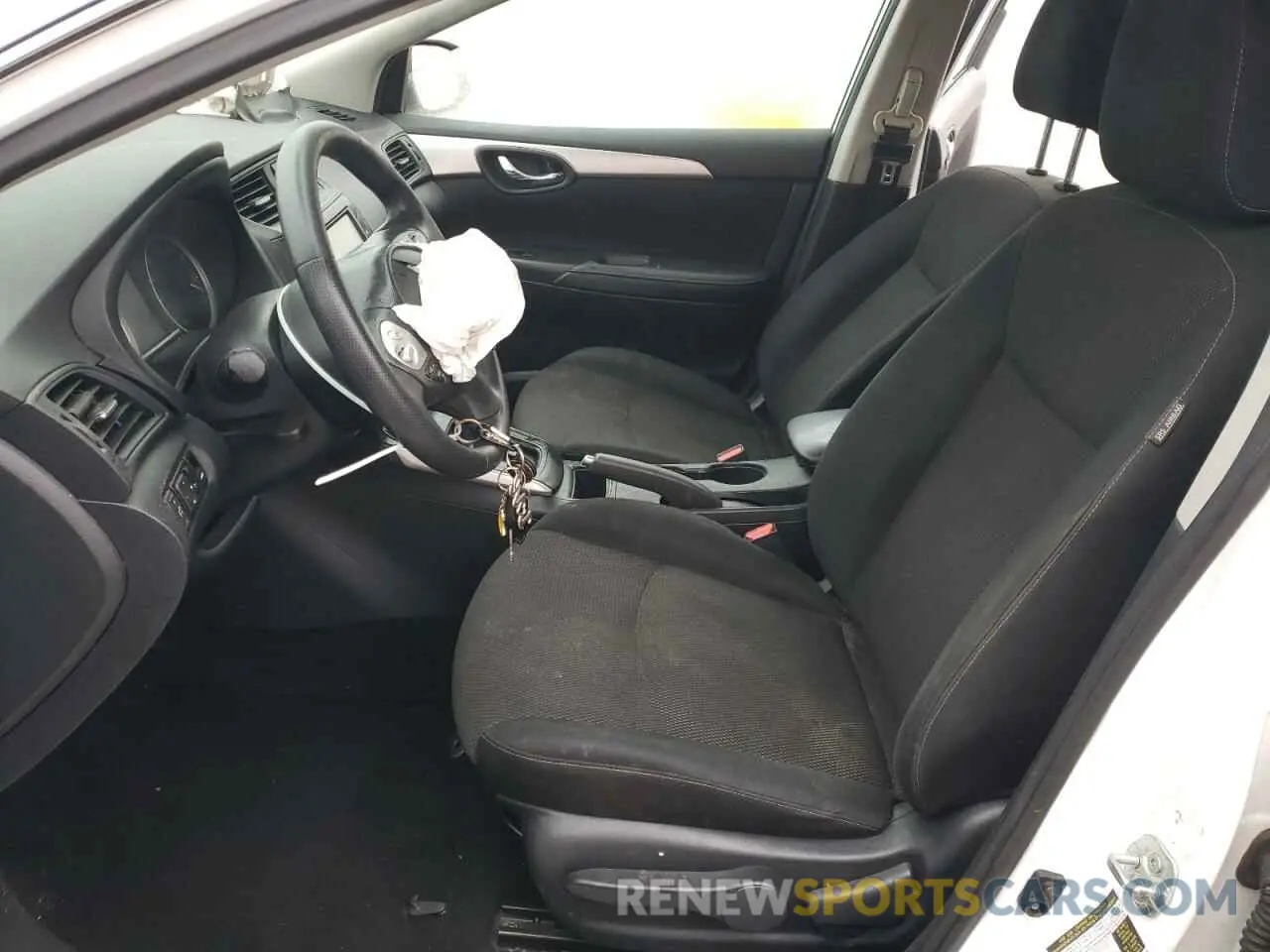 7 fotografías del automóvil dañado 3N1AB7AP9KY355196 NISSAN SENTRA 2019