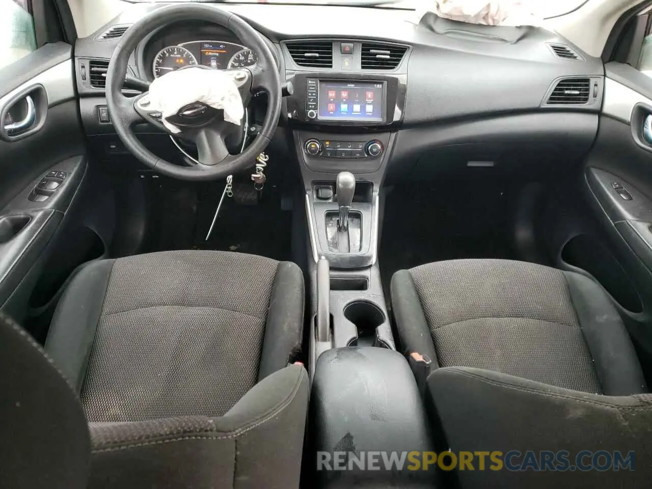 8 fotografías del automóvil dañado 3N1AB7AP9KY355196 NISSAN SENTRA 2019