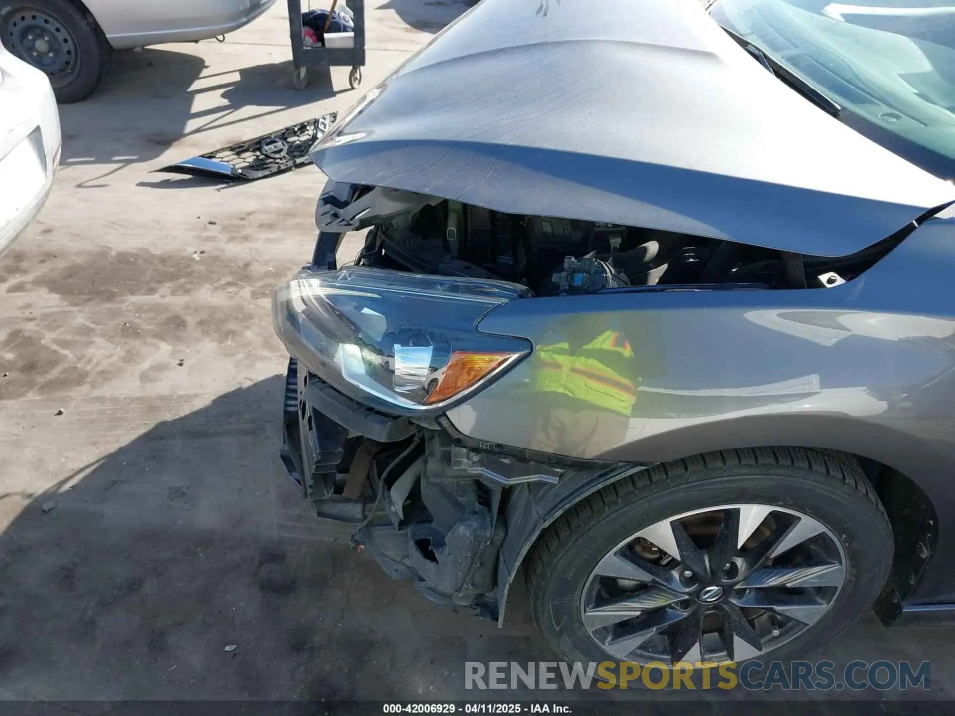 18 fotografías del automóvil dañado 3N1AB7AP9KY368000 NISSAN SENTRA 2019