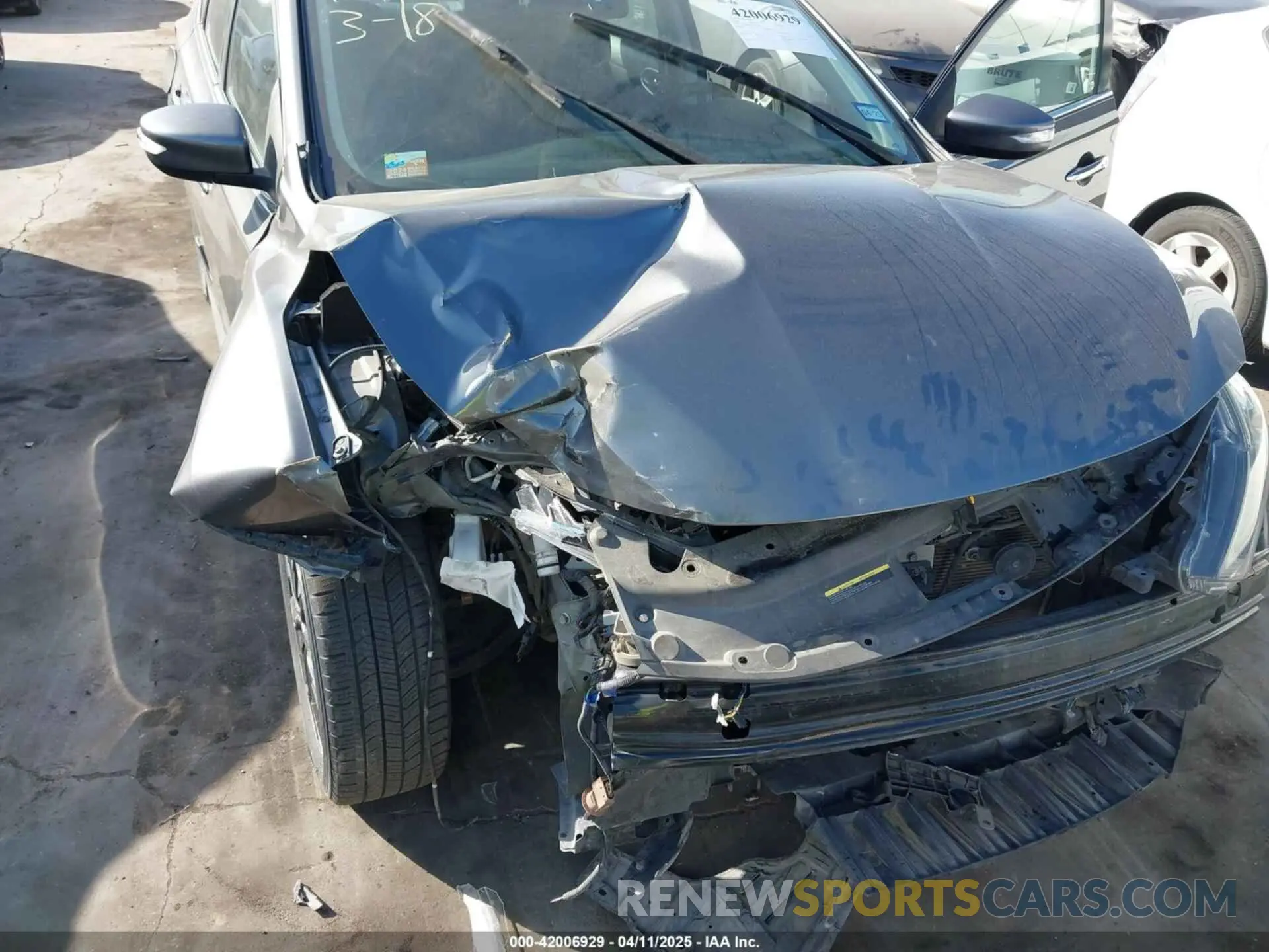 6 fotografías del automóvil dañado 3N1AB7AP9KY368000 NISSAN SENTRA 2019