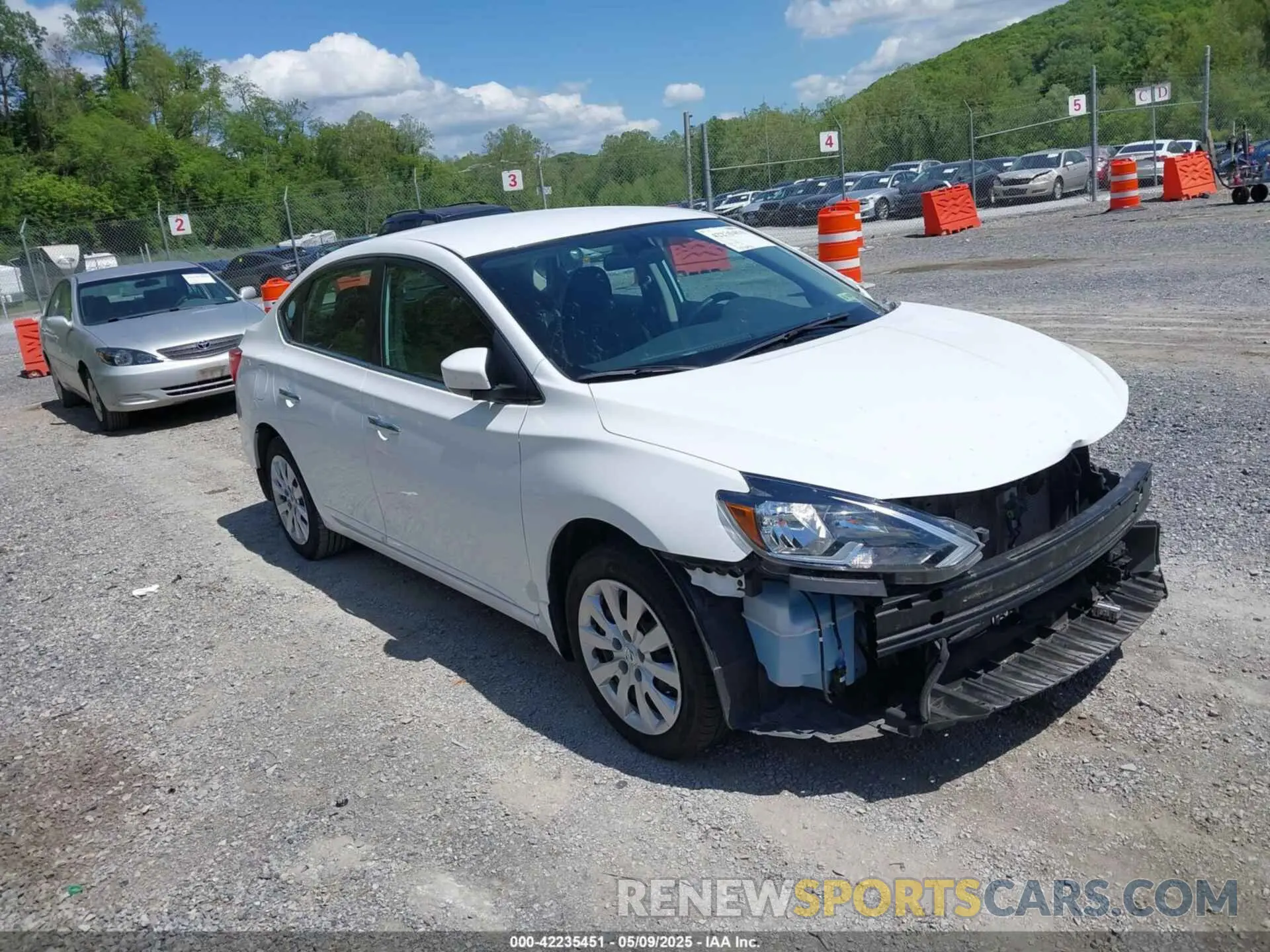 1 fotografías del automóvil dañado 3N1AB7AP9KY386660 NISSAN SENTRA 2019