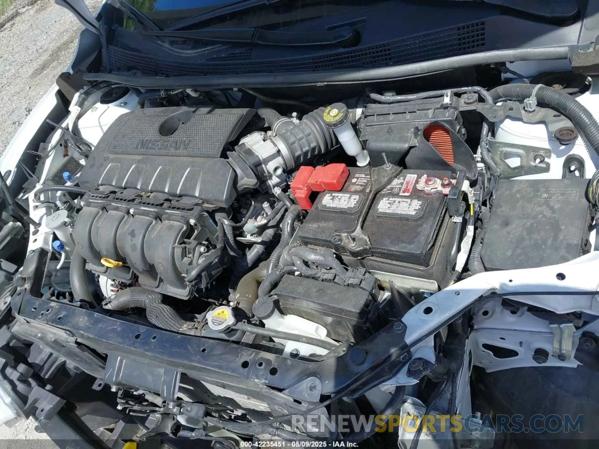 10 fotografías del automóvil dañado 3N1AB7AP9KY386660 NISSAN SENTRA 2019