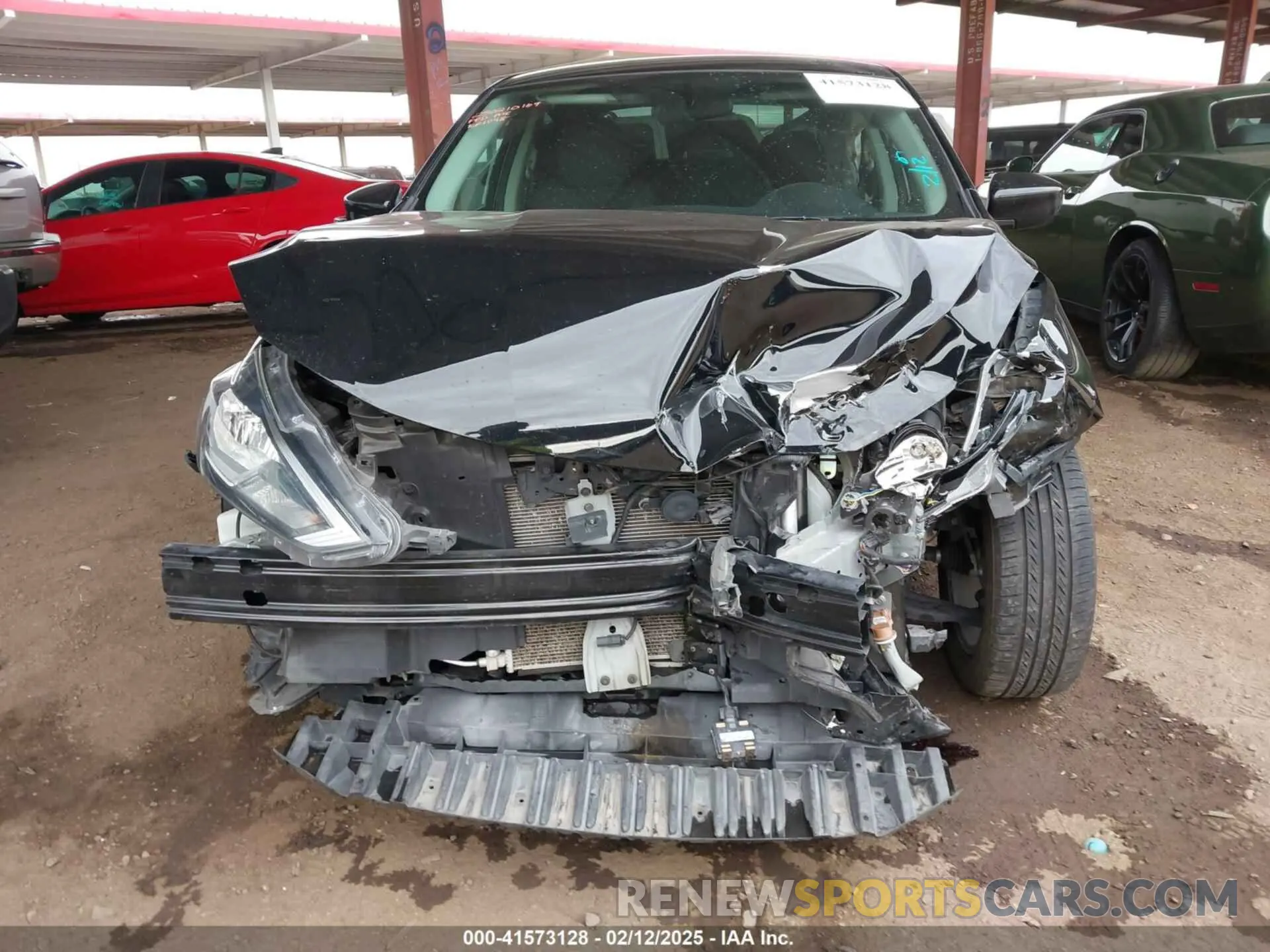 12 fotografías del automóvil dañado 3N1AB7AP9KY387730 NISSAN SENTRA 2019