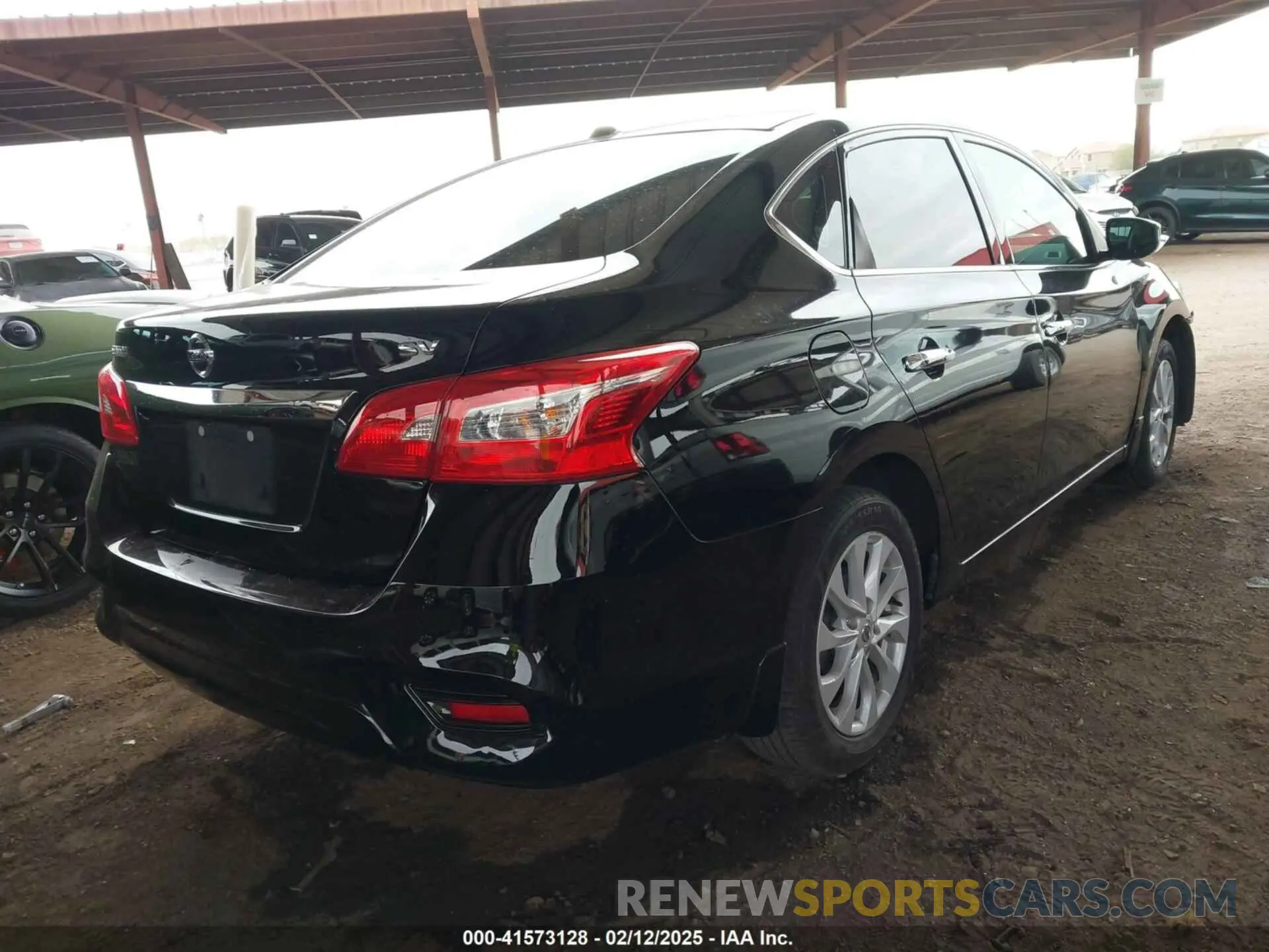 4 fotografías del automóvil dañado 3N1AB7AP9KY387730 NISSAN SENTRA 2019
