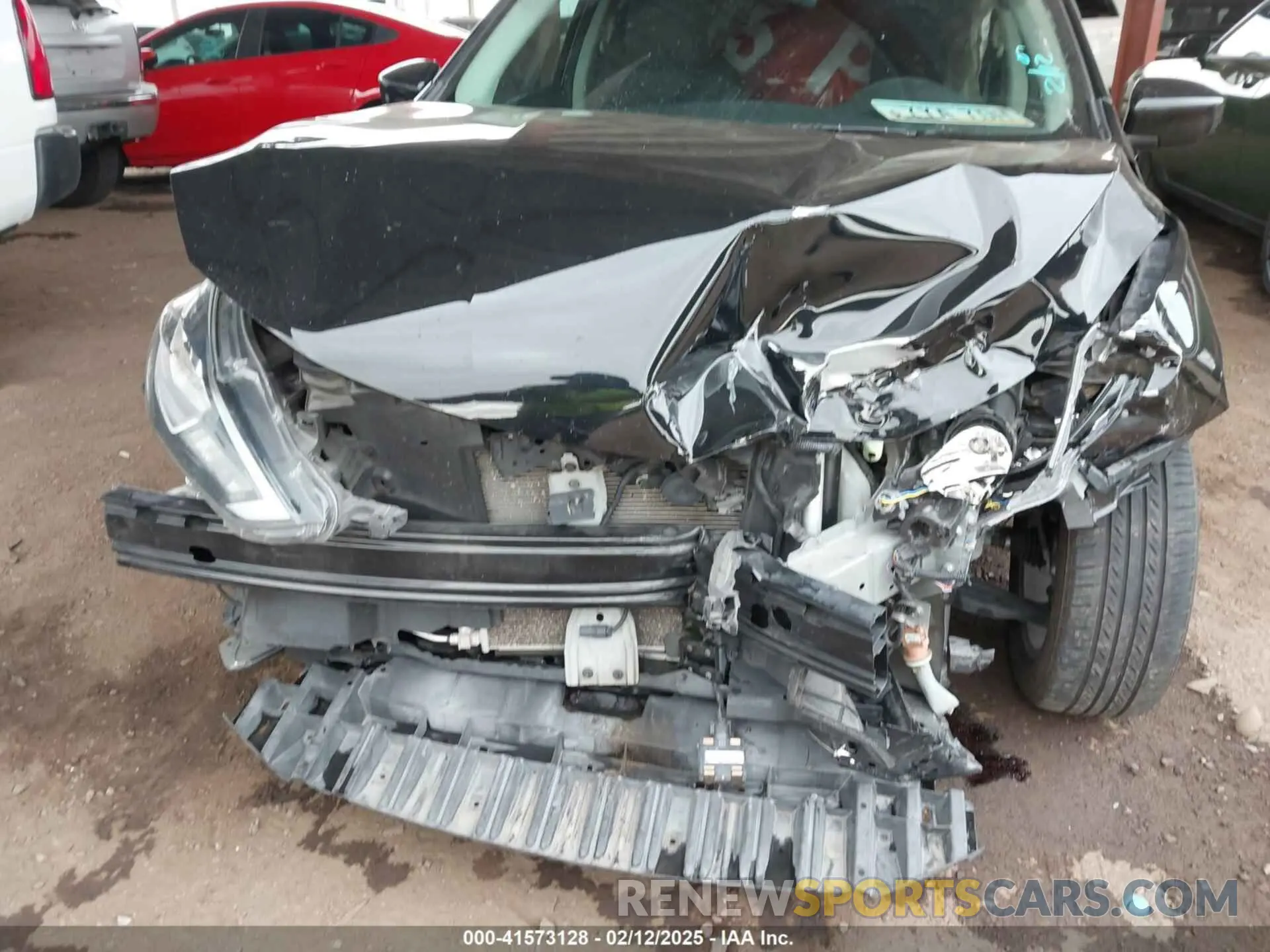 6 fotografías del automóvil dañado 3N1AB7AP9KY387730 NISSAN SENTRA 2019
