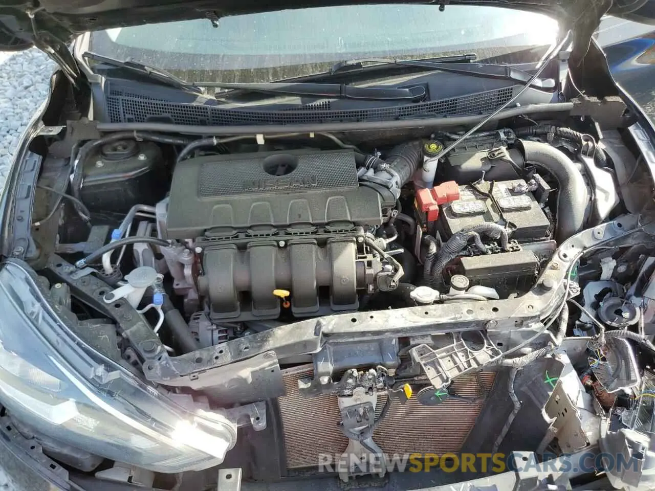 11 fotografías del automóvil dañado 3N1AB7AP9KY392748 NISSAN SENTRA 2019