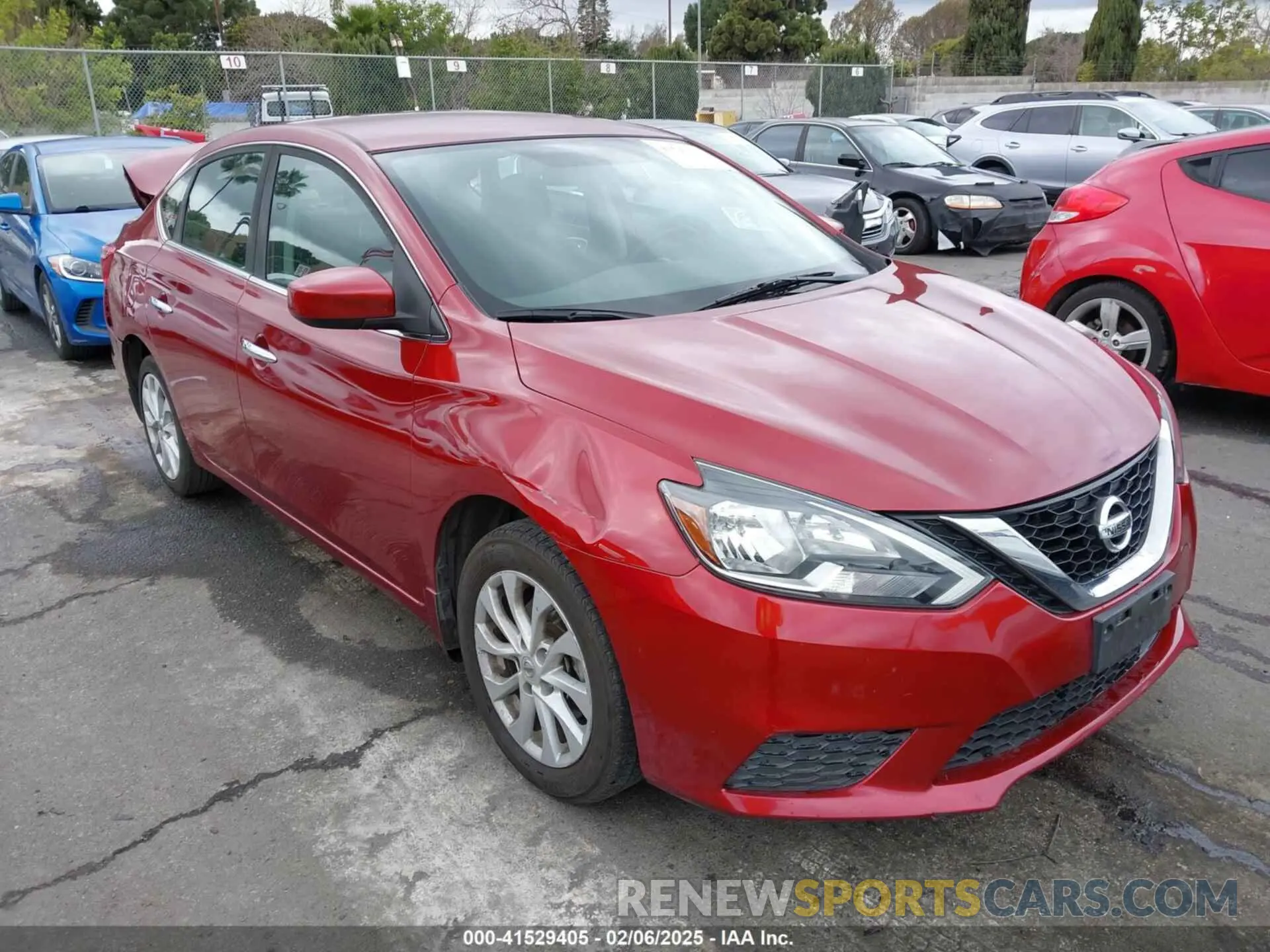 1 fotografías del automóvil dañado 3N1AB7AP9KY402940 NISSAN SENTRA 2019