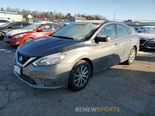 1 fotografías del automóvil dañado 3N1AB7AP9KY402954 NISSAN SENTRA 2019