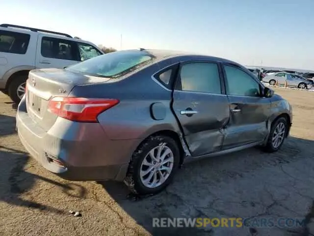 3 fotografías del automóvil dañado 3N1AB7AP9KY402954 NISSAN SENTRA 2019