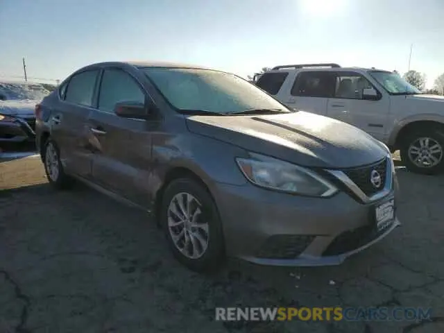 4 fotografías del automóvil dañado 3N1AB7AP9KY402954 NISSAN SENTRA 2019