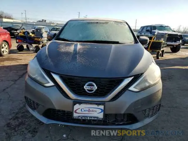 5 fotografías del automóvil dañado 3N1AB7AP9KY402954 NISSAN SENTRA 2019