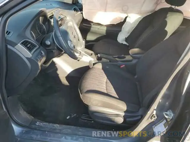7 fotografías del automóvil dañado 3N1AB7AP9KY402954 NISSAN SENTRA 2019